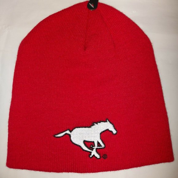 CALGARY STAMPEDERS CFL Team Logo Toque Winter Hat Sogo SportsCALGARY STAMPEDERS - Picture 1 of 2